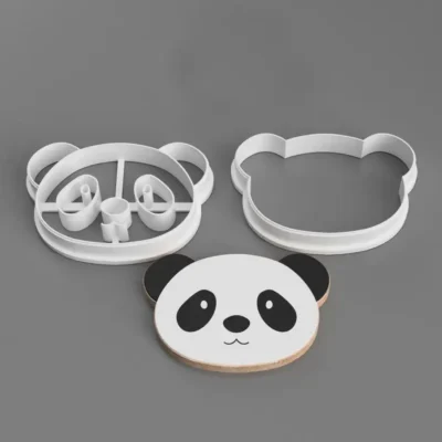 Panda Kurabiye Kalıbı