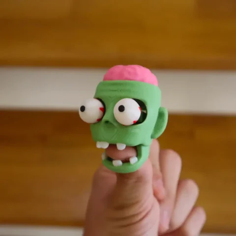 Zombi Kafası Anahtarlık